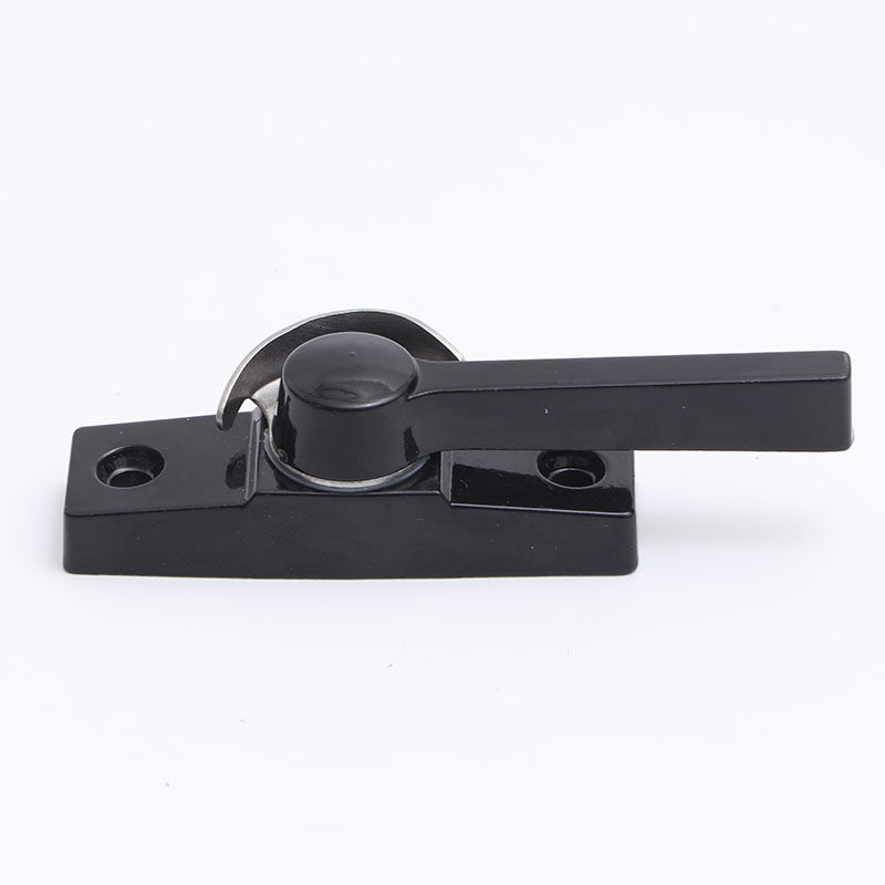 月牙铝合金门窗阳台小把手拉手窗锁拉扣窗拉簧型号窗锁