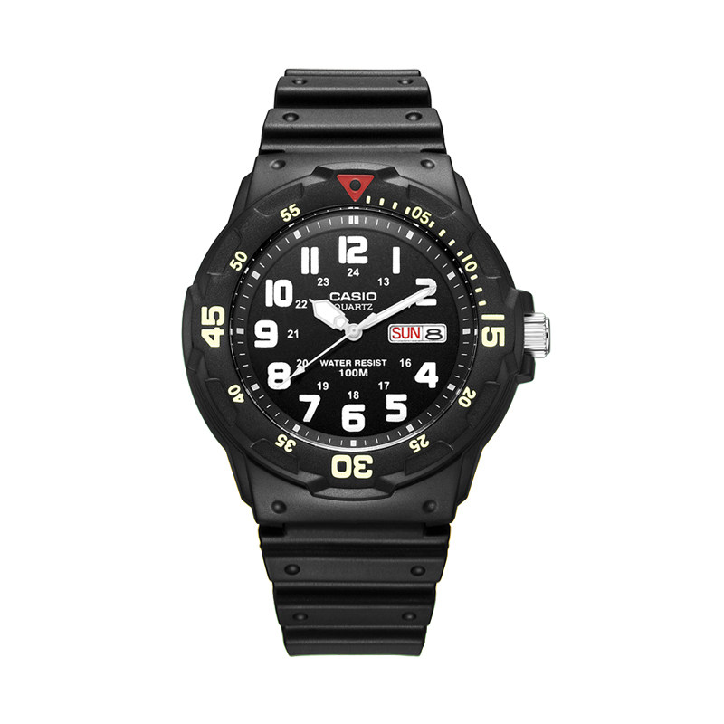 手表卡西欧casio学生运动休闲防水石英男士mrw200h2b日韩腕表