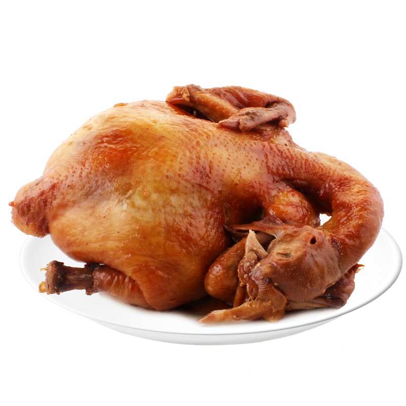 农夫三味童子子鸡熟食手撕鸡即荷叶鸡整只叫花鸡肉零食