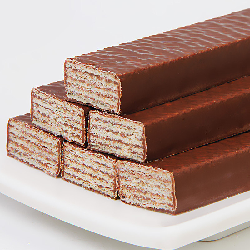 雀巢脆脆32条威化饼干夹心巧克力牛奶零食小包威化饼干