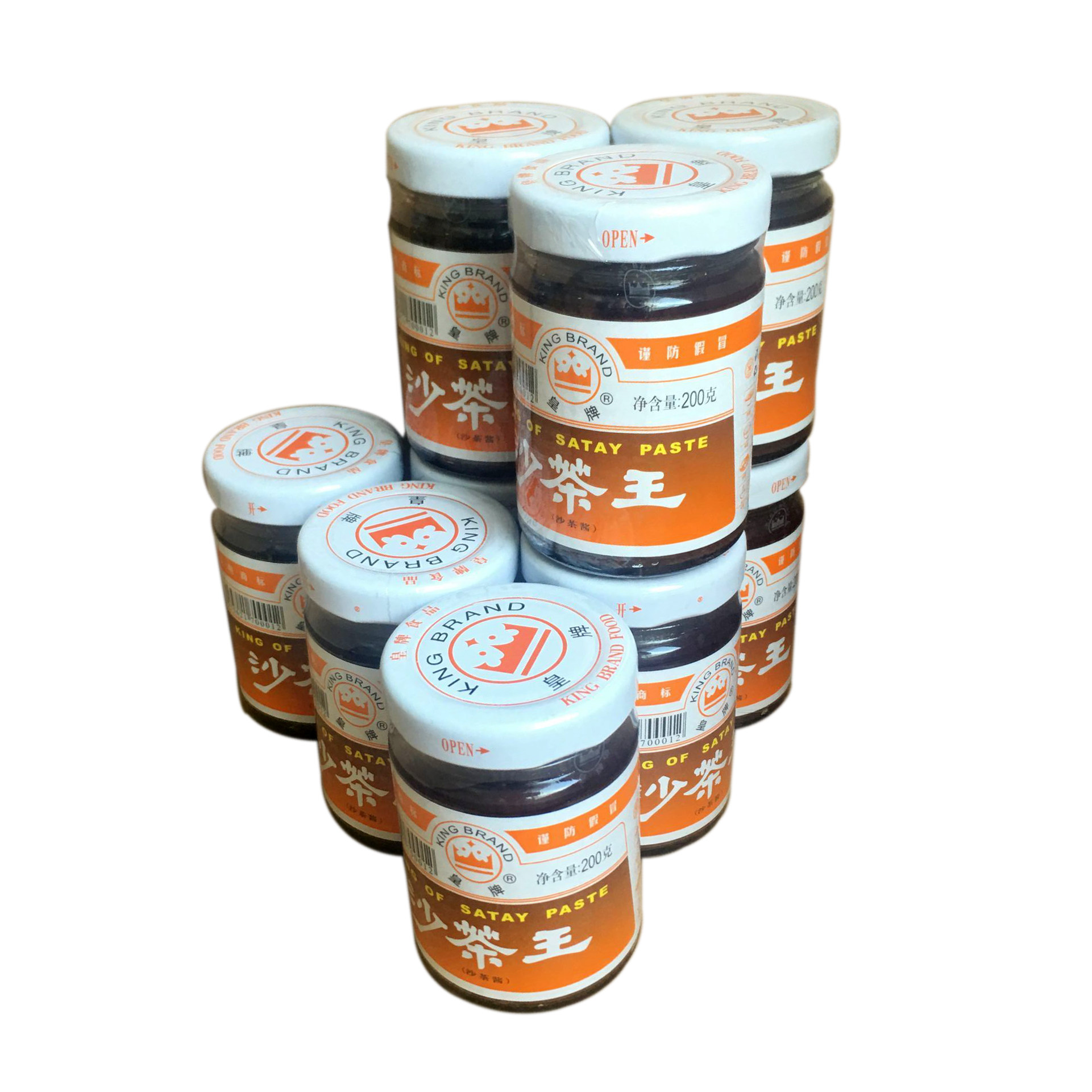 促销瓶装新货皇牌茶王沙茶200g9瓶牛肉肉丸酱类调料