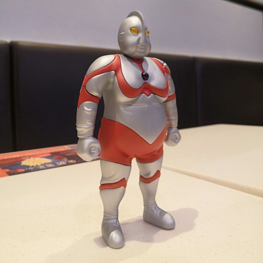 奥特曼肥胖退休手办发福肥宅xplus自制超人人小奥特曼玩具专区