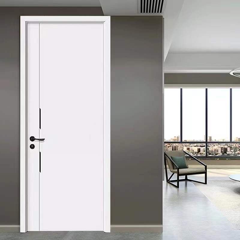 室内门实木复合烤漆实木门卧室门房房门现代简约套装卧室门