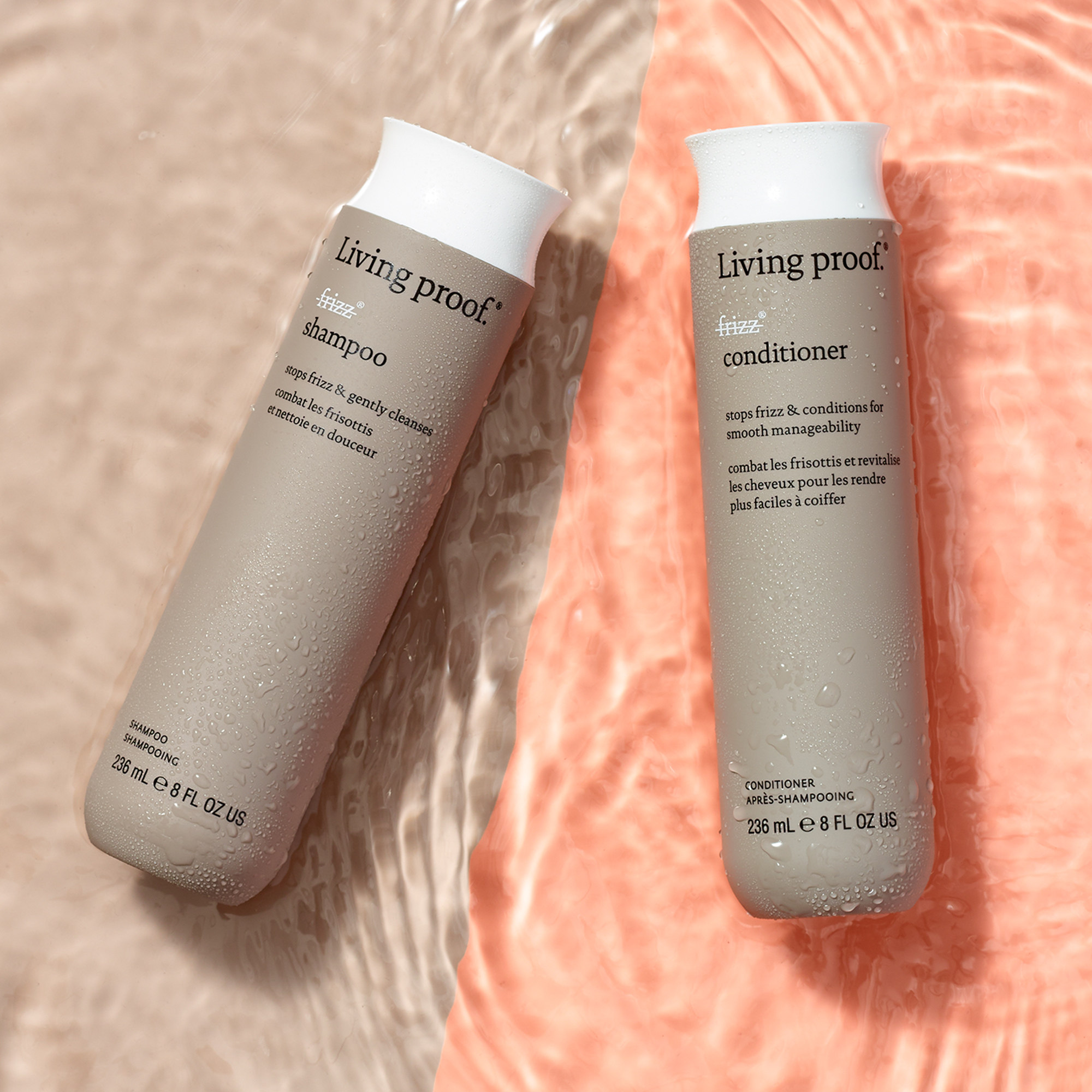 爱瓦生活livingproofnofrizz236ml沙发柔顺滋养洗发水