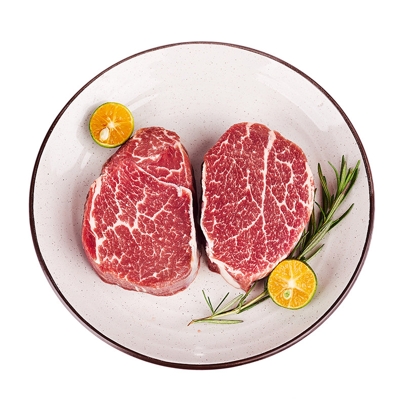 原切雪龙黑牛菲力牛排等级新鲜冷冻牛柳谷饲生牛肉