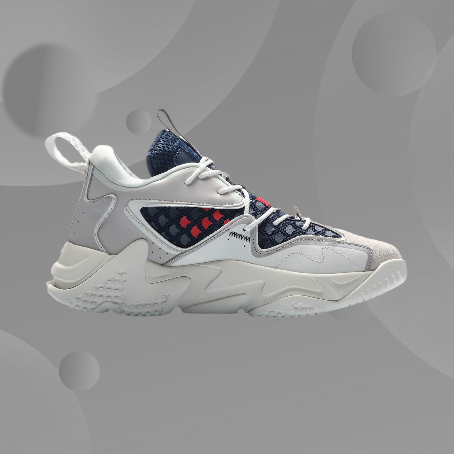 李宁cf系列休闲鞋男鞋男士中帮潮流学生复古板鞋