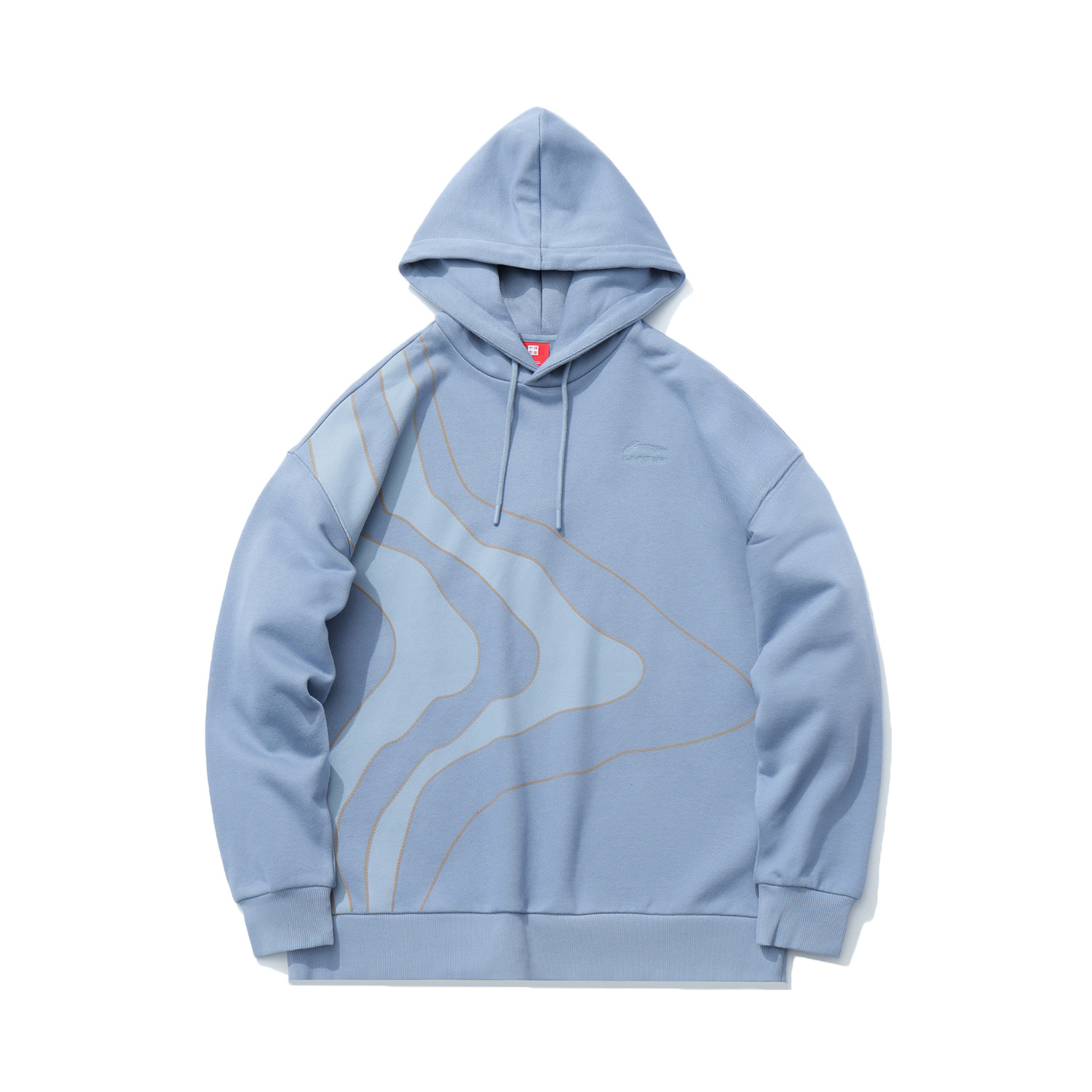 时装连帽套头宽松男子系列周系列中国李宁巴黎运动卫衣