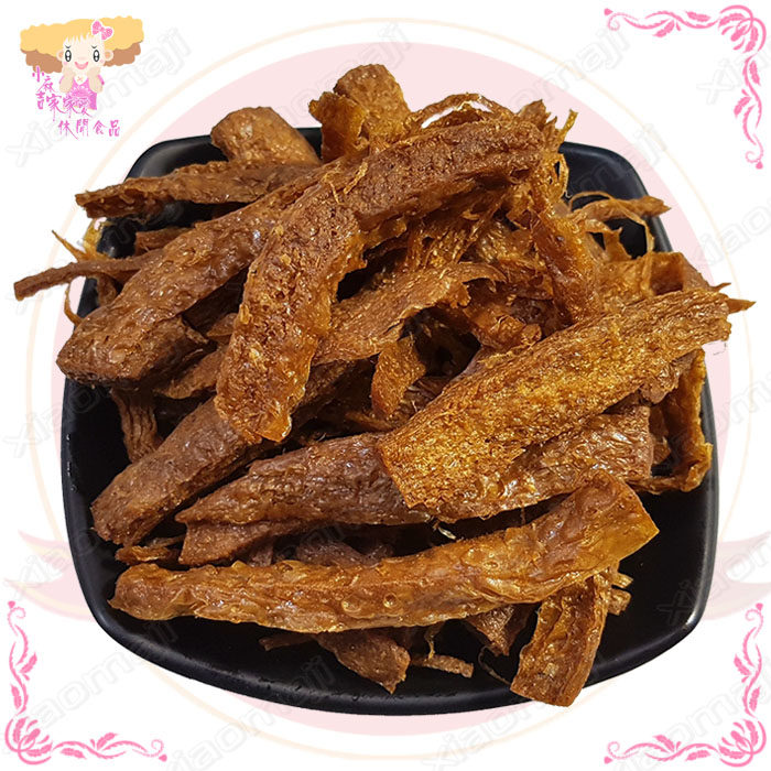 台湾特产蒟蒻素蹄筋250g袋装素食品素肉干 素肉条特色小食品