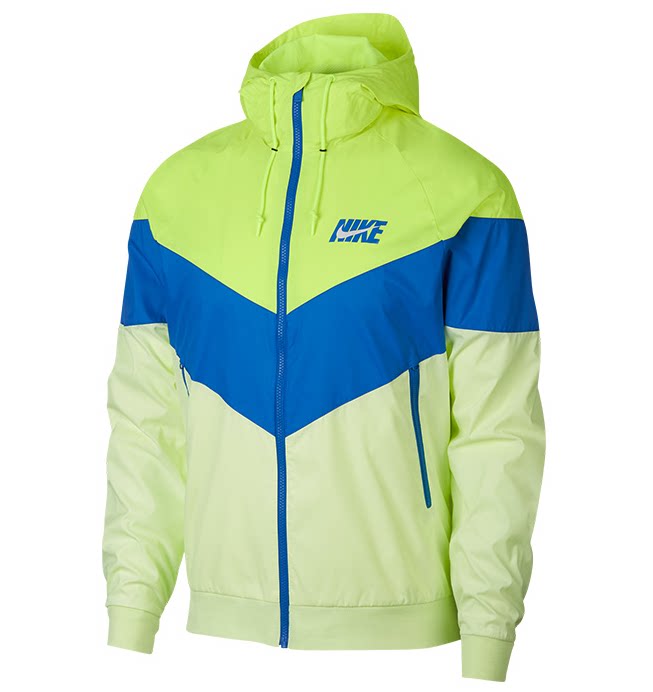 nike耐克男子风行者梭织防风夹克连帽外套727325010运动茄克