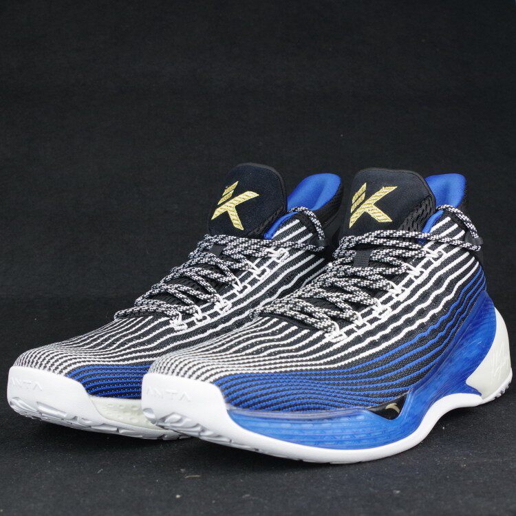 安踏新款男汤普森四代kt4全明星实战运动战靴高帮篮球鞋11921101