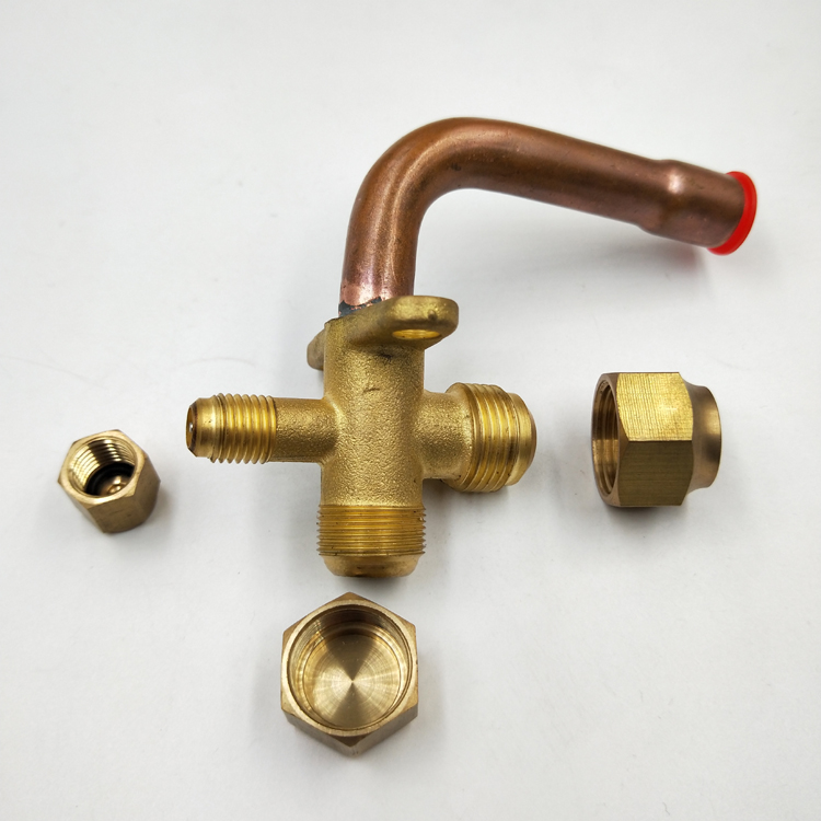 格力美的奥克斯空调截止阀三通阀高低压阀门门外机加截止阀