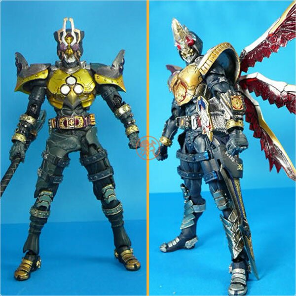 37手办假面骑士blade梅花手办