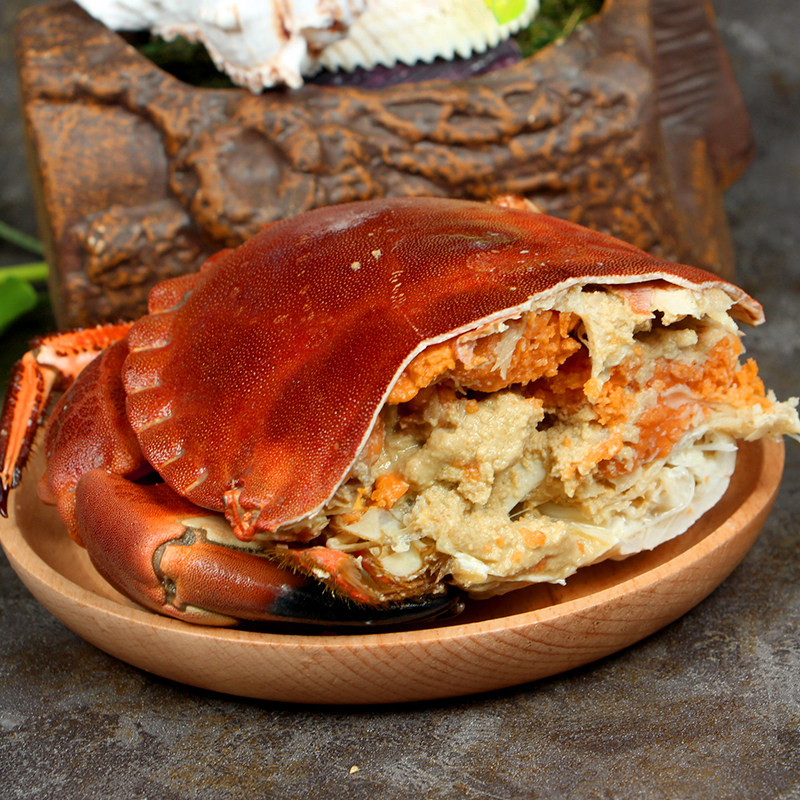 英国进口黄金蟹即食面包蟹海鲜熟食大螃蟹