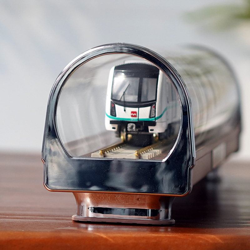 原厂西安地铁4号仿真模型收藏摆件城市交通有轨车模