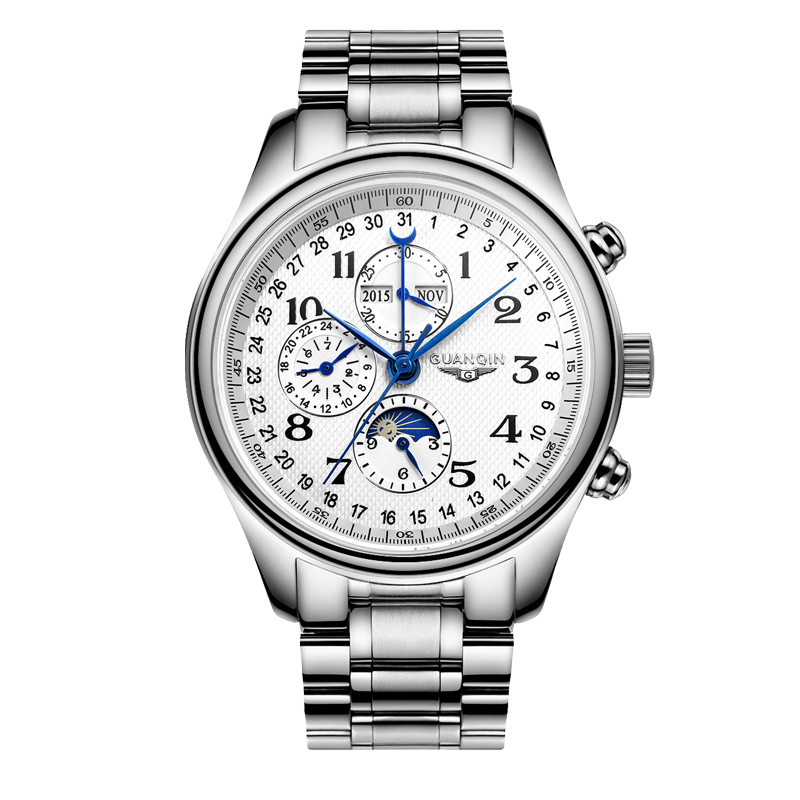 瑞士浪琴海手表名匠手表男士卡地全自动机械表防水蓝气球男表腕表