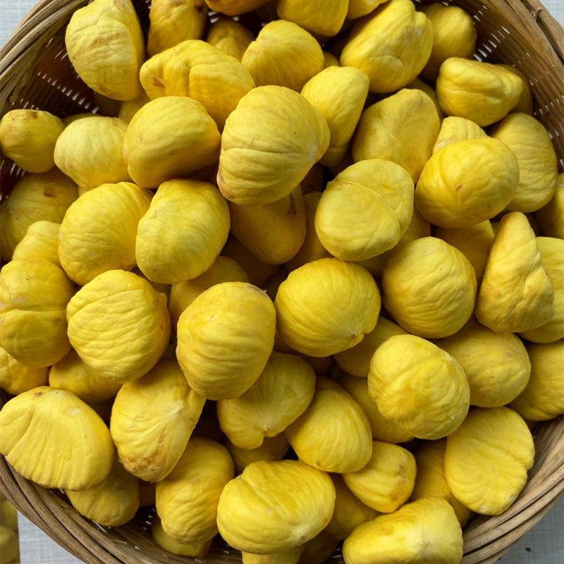板栗新鲜去皮去壳生鲜栗子肉甘栗仁包粽子坚果新鲜板栗