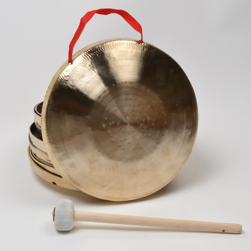 铜锣22cm22公分低音手锣小锣戏曲乐器三句半用手锣