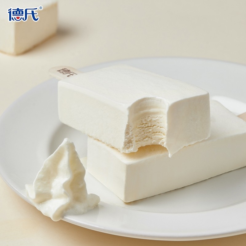 德氏大奶牛奶口味不太甜的冰淇淋网红雪糕冰棍冰淇淋