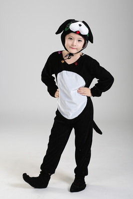 儿童小动物演出服小狗狗装扮卡通造型服装扮演狗娃的衣服男孩女孩