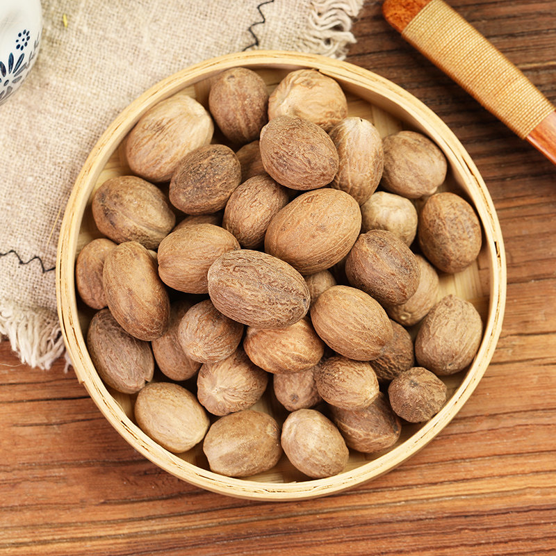 果肉肉蔻香料500g包邮玉扣粉肉果豆蔻粉肉八角花椒