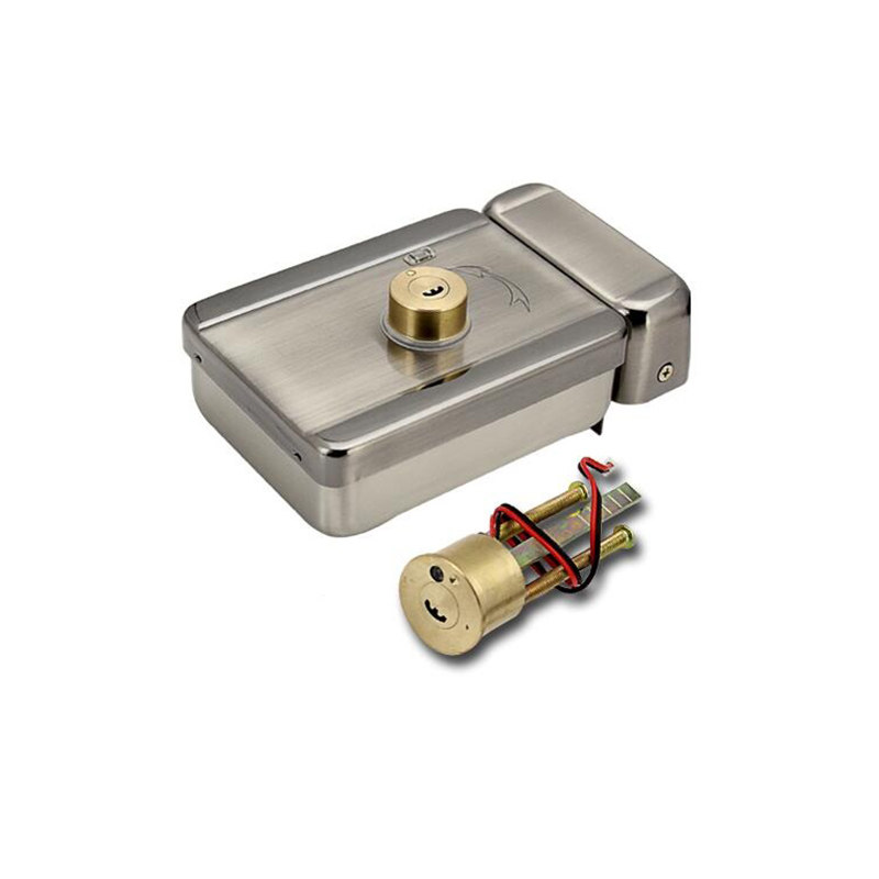 出租房静音电控电机锁电插锁小区单元大门灵性电控锁