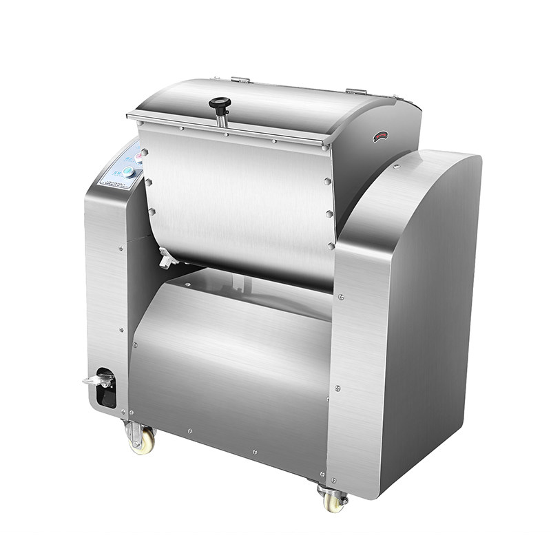 万杰智能和面机商用不锈钢15 25 50公斤全自动馒头揉面拌面搅拌机