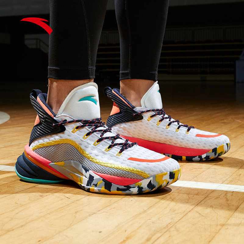 安踏ufo天体2代篮球鞋官网正品2020新款实战高帮运动鞋112011608