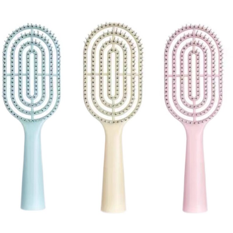 miniso名创优品立式长柄骨梳清洁家用学生宿舍男女梳子