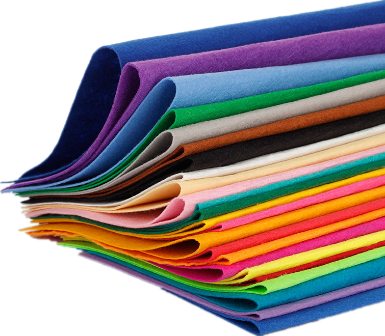 加厚彩色不织布毛毡无纺布棉花纸diy手工制作材料包布艺包邮