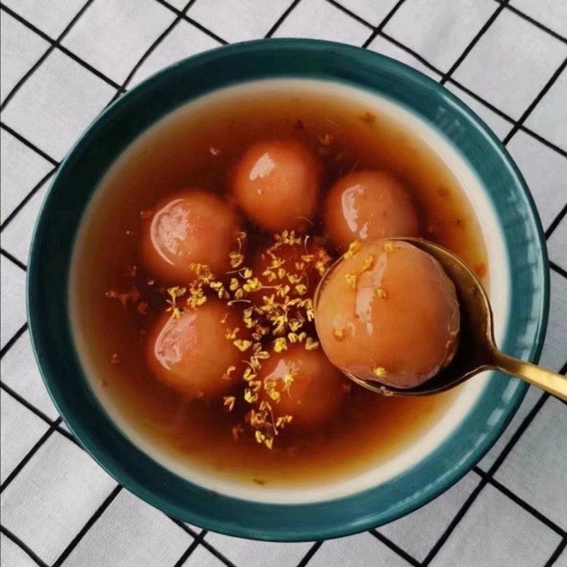 桂花芋头花红芋仔糖芋速冻半成品甜品450克芋圆