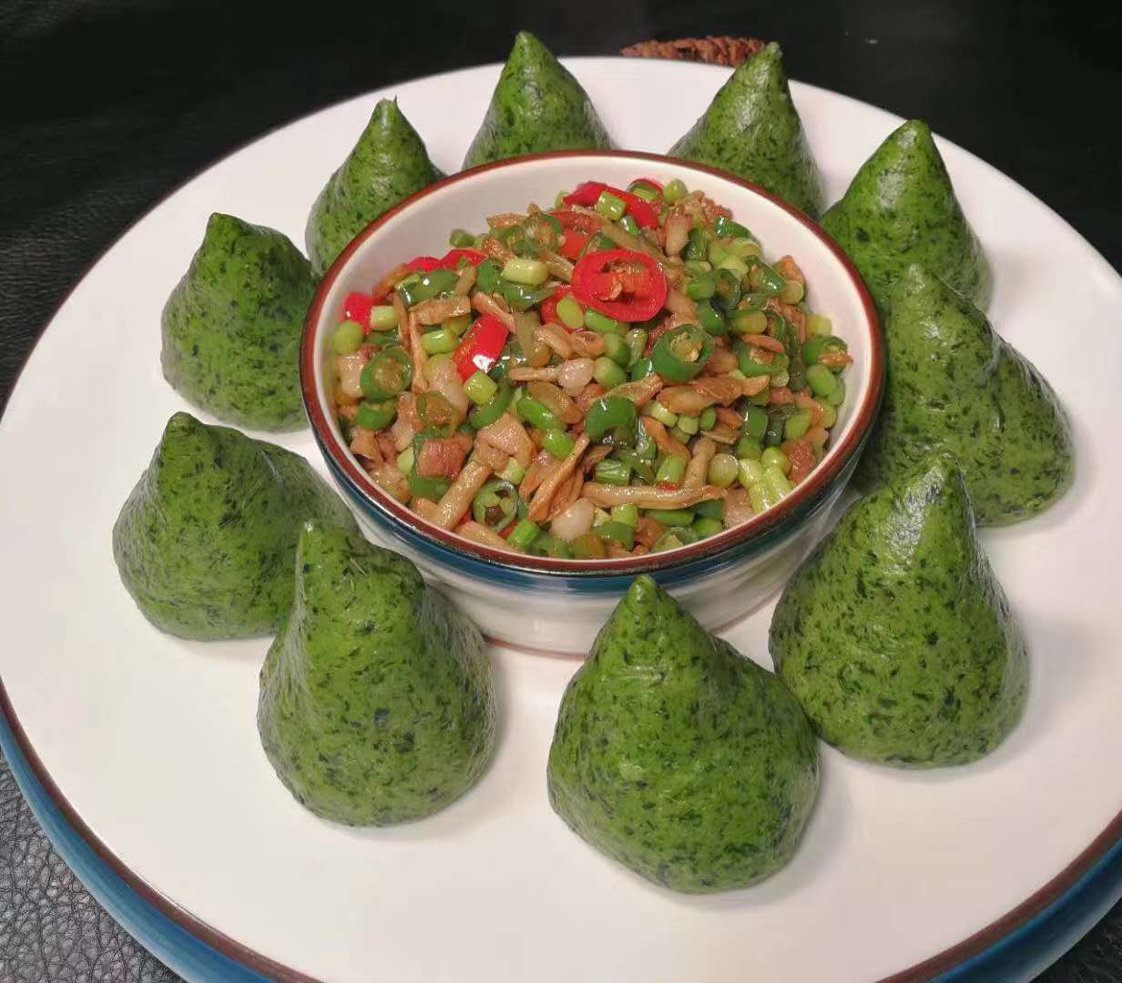 早餐荠菜窝窝头五谷杂粮包馒头馒头速冻儿童营养面食包点