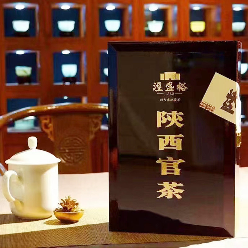 泾阳茯茶特级茶砖正宗金花砖茶西安泾盛裕陕西其它黑茶