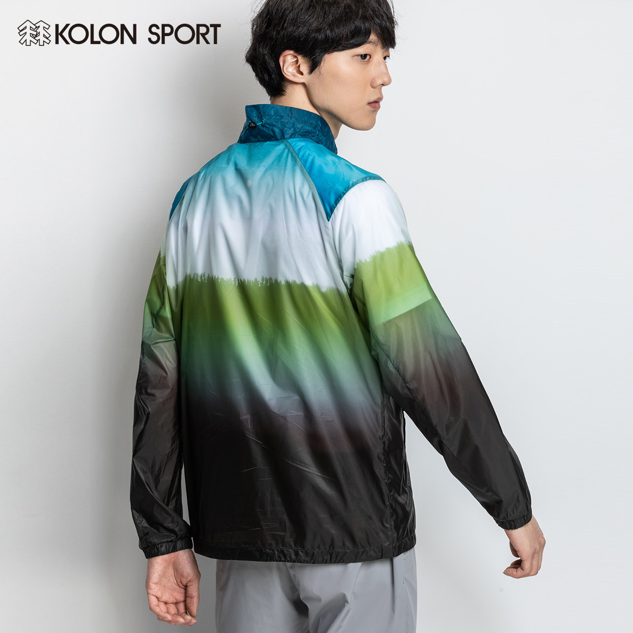 韩国款kolonsport可隆皮肤衣男外套2020夏季新款户外超轻皮肤衣男