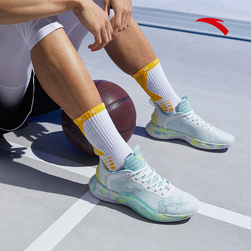 球鞋安踏篮球男鞋轻骑兵6代2022新款官网旗舰篮球鞋