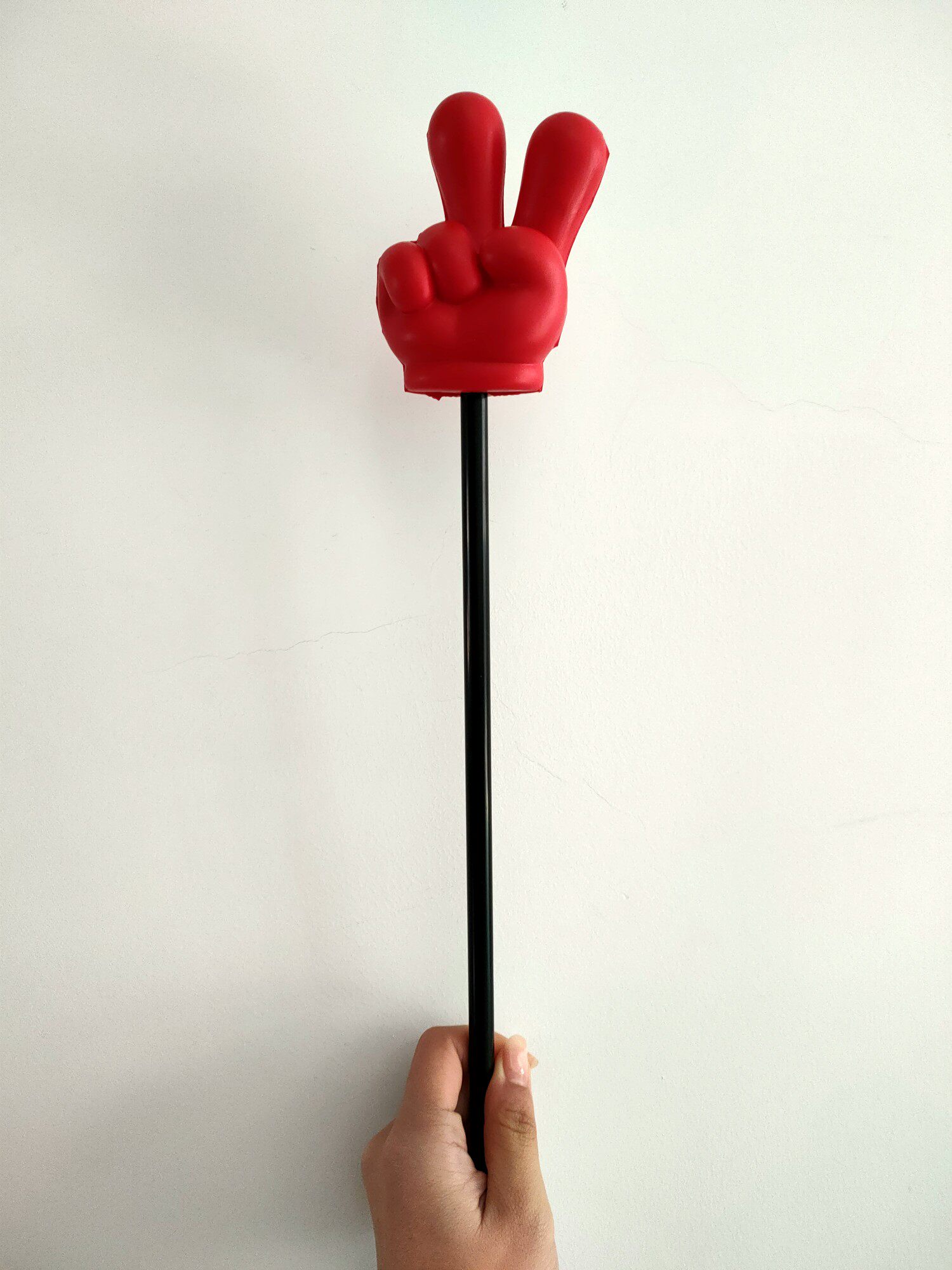 手指教具指挥棒教师指读教学儿童表演可爱公开荧光棒