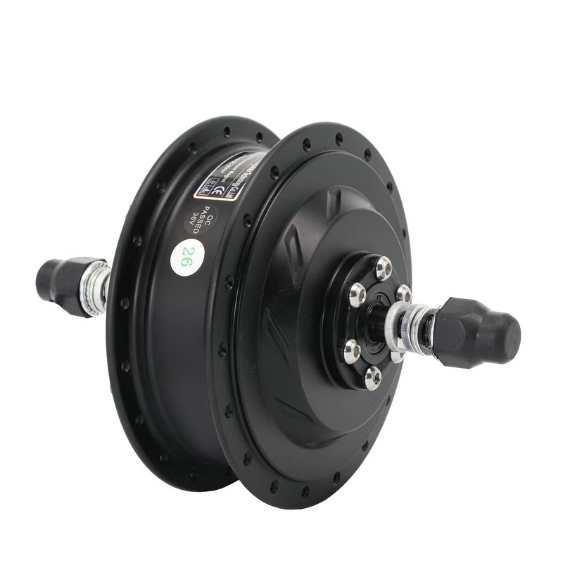 自行车改装电机电动车前后无刷高速350w骑行碟刹更多电动车零