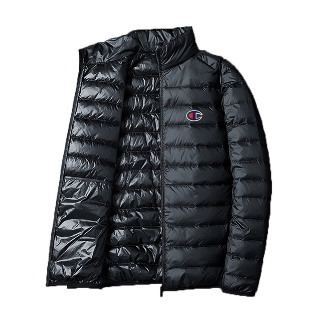 Ouchhang champion lightweight down jacket men's short stand-up collar white duck down 2020 new winter warm jacket jacket Ouchhang champion lightweight down jacket men's short stand-up collar white duck down 2020 new winter warm jacket jacket