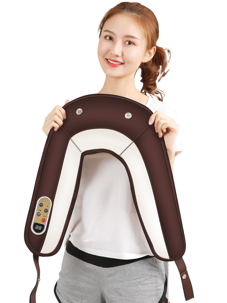 朗康颈肩按摩器颈部腰部肩部捶打多用颈椎按摩器颈椎多功能全身