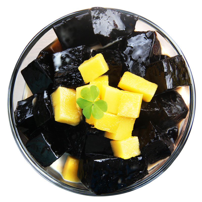 仙草烧仙草粉冻黑凉粉龟苓膏粉奶茶配料500g天然粉粉食品