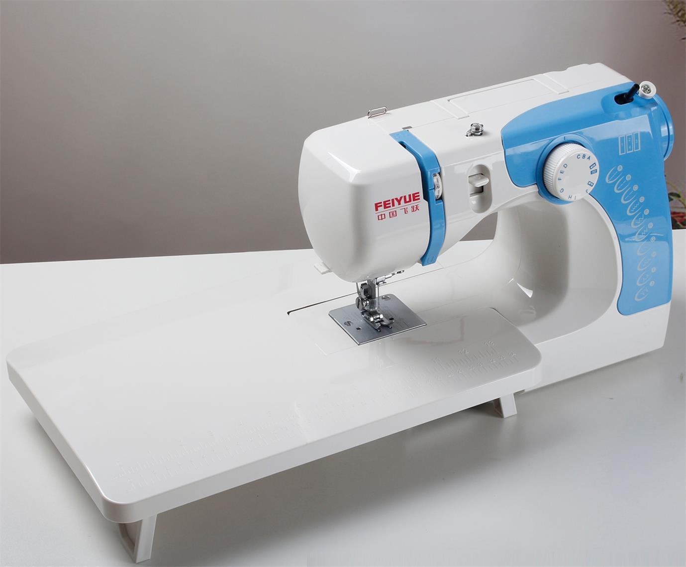 新款飞跃缝纫机家用fy180电动多功能衣车吃厚锁边缝纫机