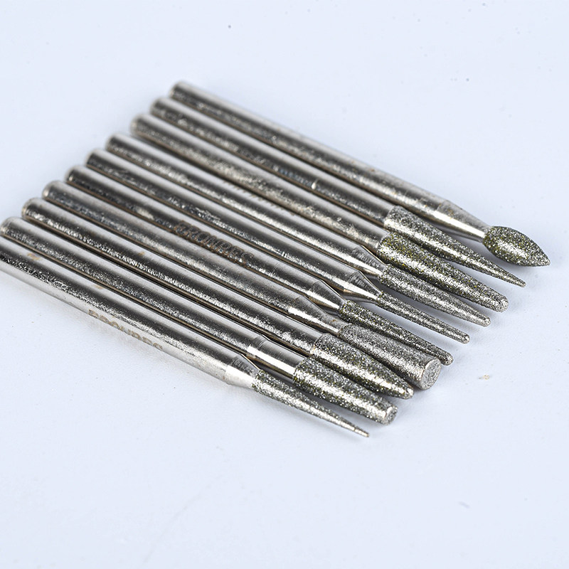 金刚石弗朗搏斯钻石磨棒磨头30支综合单支组合磨头