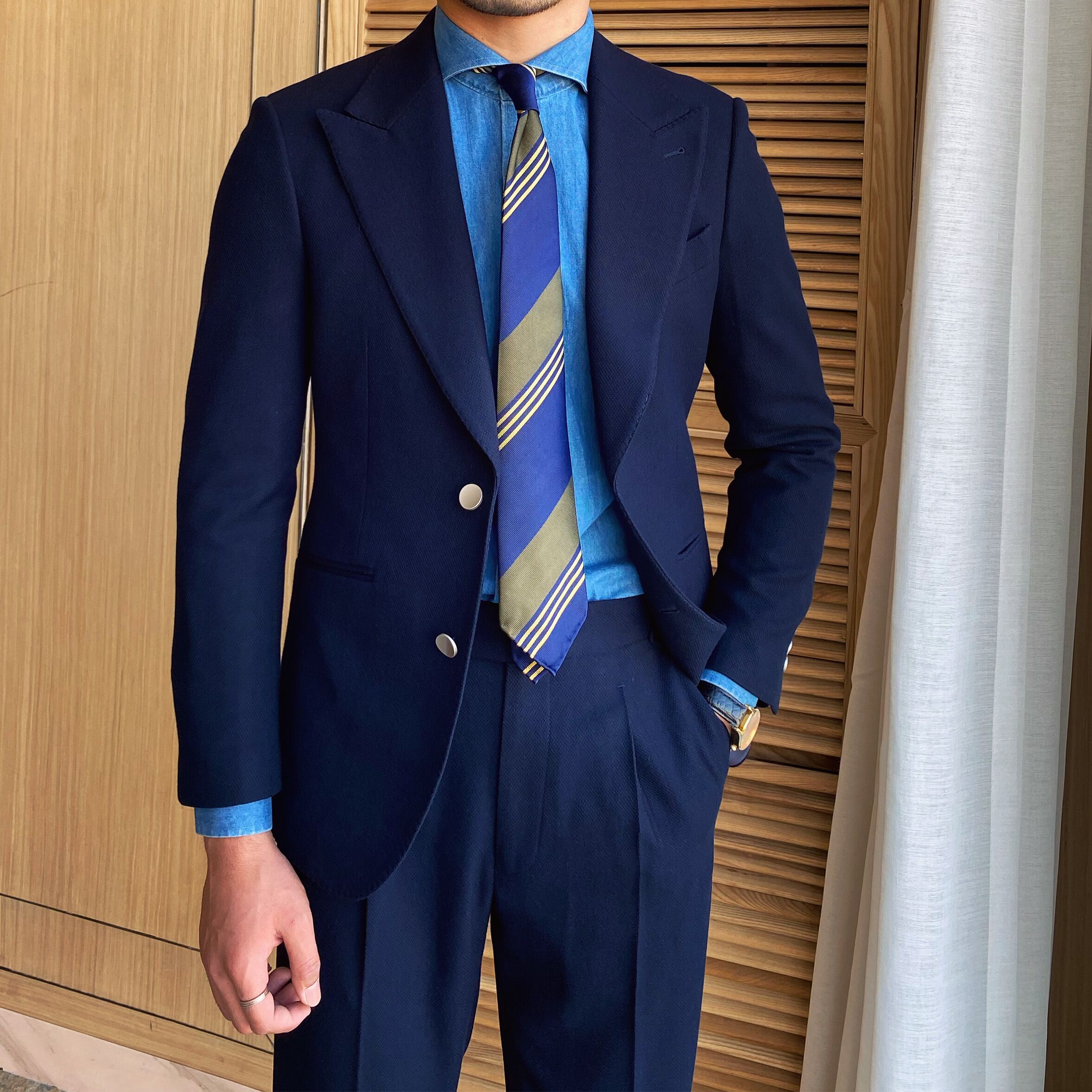 黄色西装时尚英伦套装西服气质小资西服