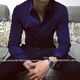 Thin section long-sleeved shirt men's British business slim shirt Korean version of the solid color youth non-iron long-sleeved shirt trendy men Thin section long-sleeved shirt men's British business slim shirt Korean version of the solid color youth non-iron long-sleeved shirt trendy men