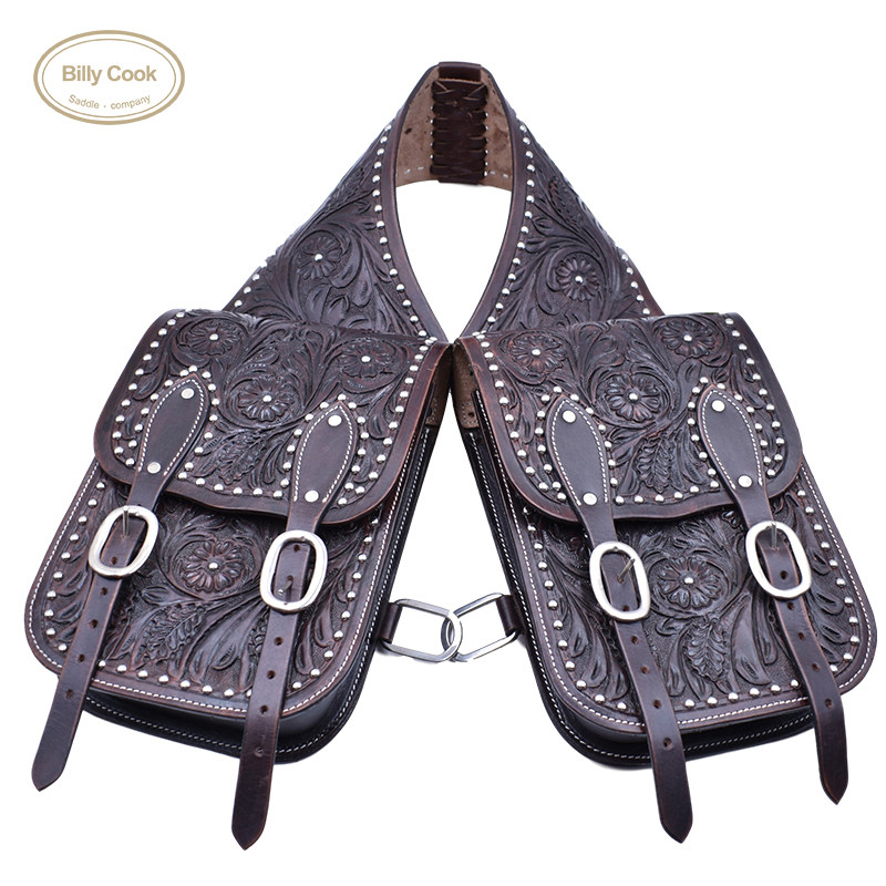 鞍包马背包骑士骑马牛皮挎包世纪用品马具久瑞马鞍包