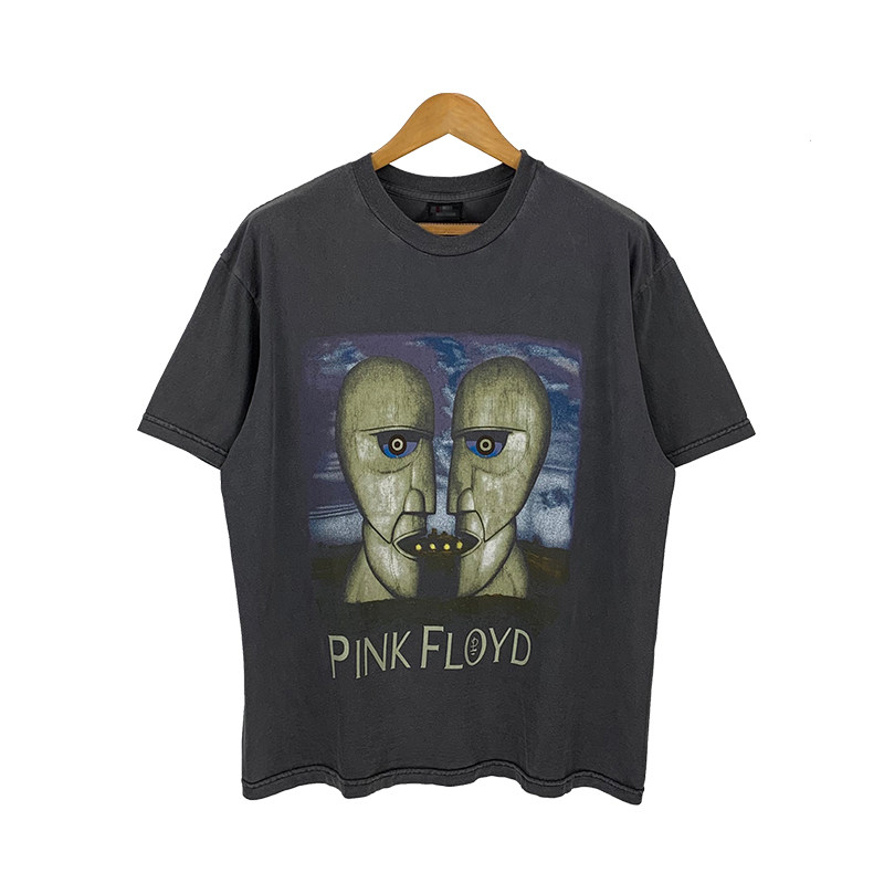 小矮人vintage复古水洗短袖wutang古着白鬼涅盘海马t恤