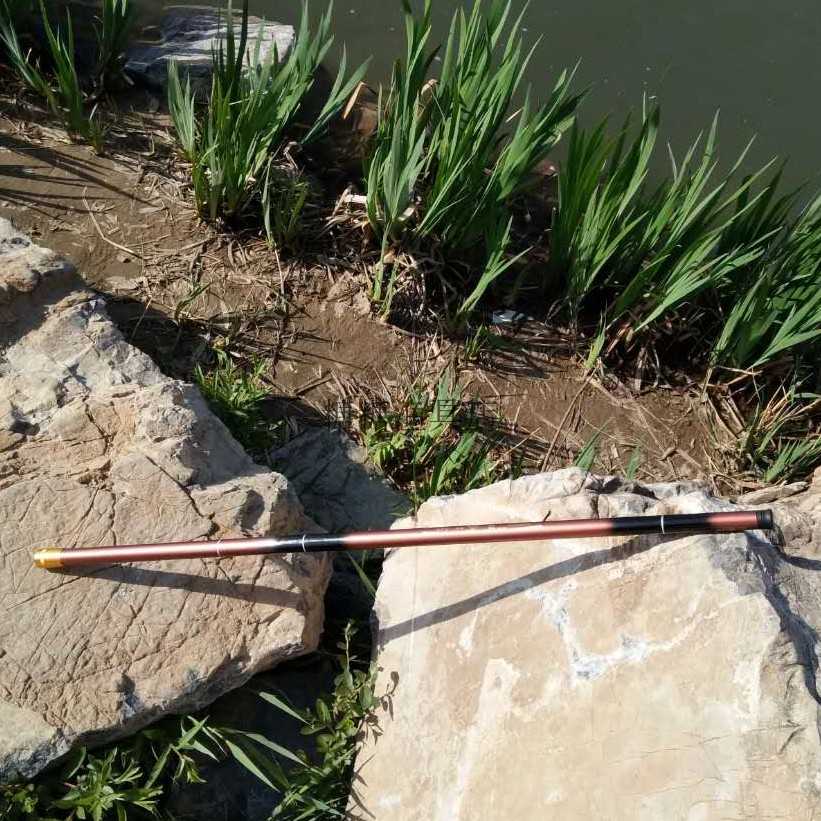 玻璃钢钓鱼割草刀竿清理水草工具耙子搂草竿抄钓竿