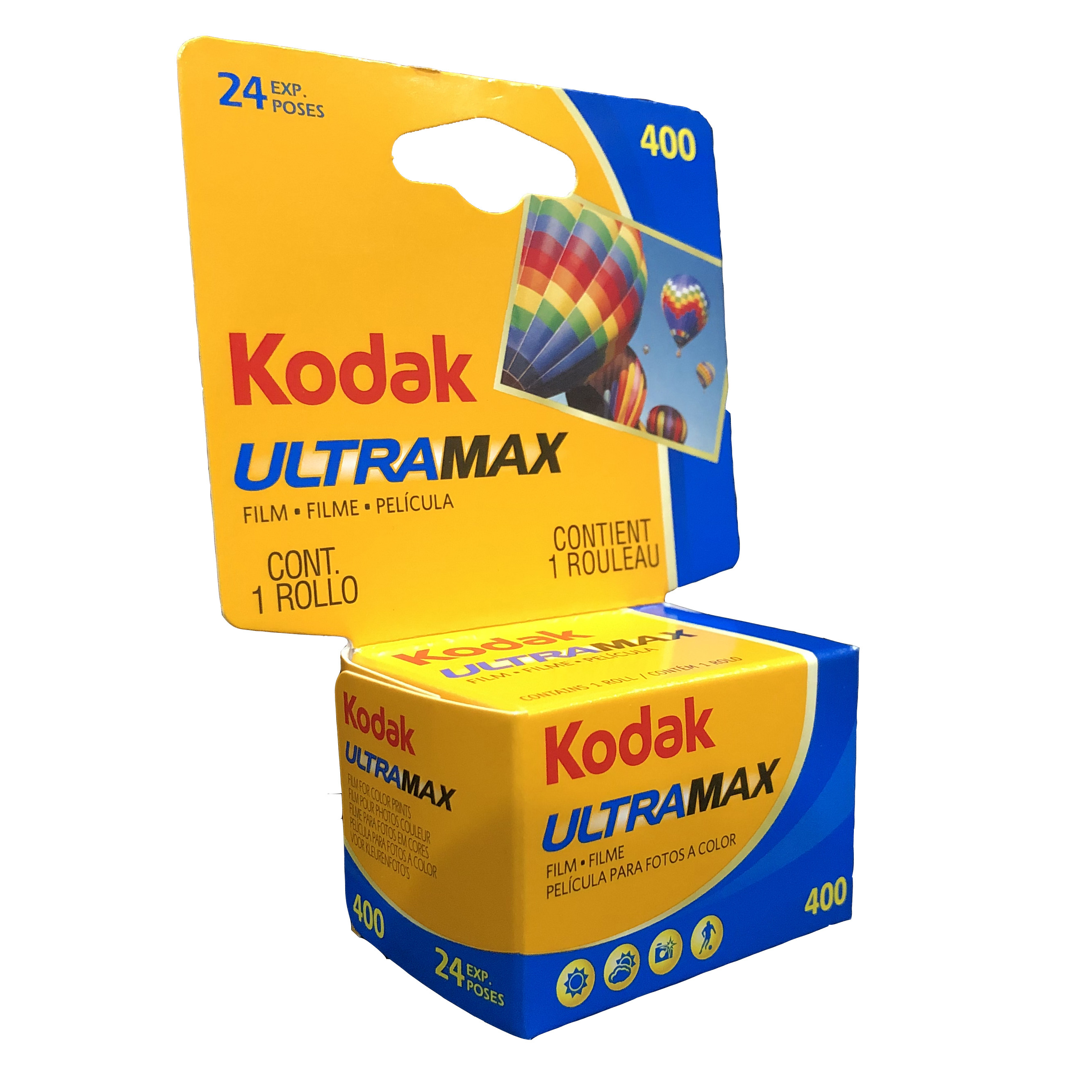 柯达24张胶片全能400ultramax135mm彩色专业负片胶卷23年胶卷