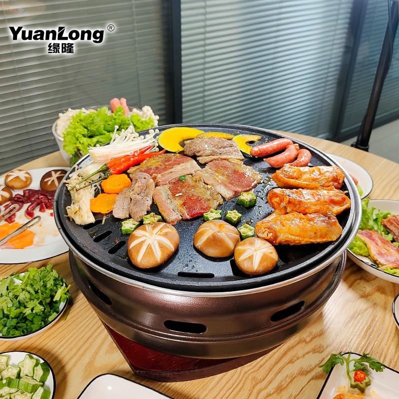 烤肉烤炉韩式烧烤家用商用炉木炭火锅架日式烧烤炉