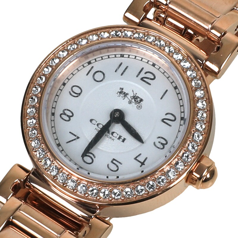 coach蔻驰女士小表盘带钻手表14502405