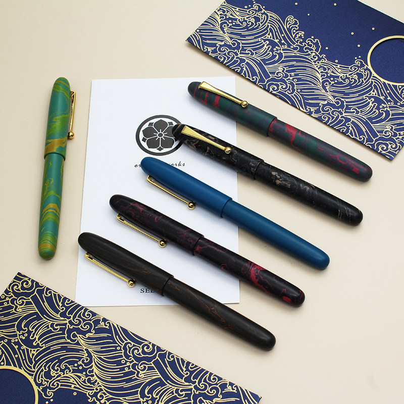 德国坎伯兰硬橡胶钢笔高档文艺书写送礼盒装施密特6号大型18k金尖